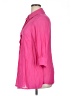 Alfani Pink 3/4 Sleeve Button-Down Shirt Size 0X - photo 5