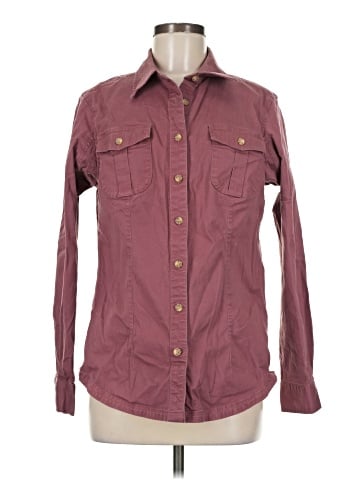 Duluth Trading Co. Long Sleeve Button-Down Shirt (view 1)