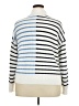 Time and Tru Stripes White Pullover Sweater Size 20 - photo 2