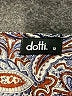 Dotti 100% Viscose Paisley Blue Romper Size 12 - photo 4