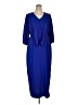 Connected Apparel 100% Polyester Blue Cocktail Dress Size 16 - photo 1