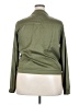 Merona Solid Green Jacket Size XXL - photo 2