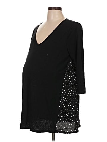 Oh Baby By Motherhood 3/4 Sleeve Top (view 1)