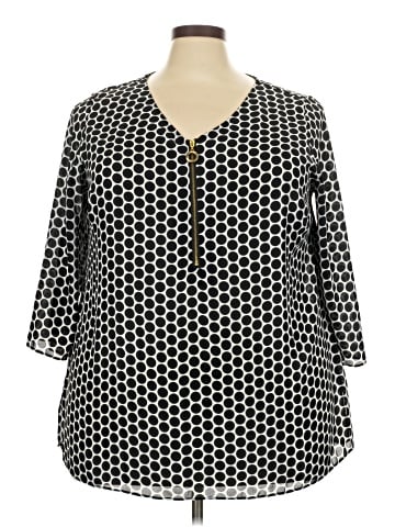 Avenue 3/4 Sleeve Blouse (view 1)