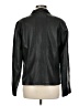 Nine West 100% Leather Black Jacket Size M - photo 2