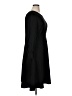 ELOQUII 100% Polyester Solid Black Casual Dress Size 14 Plus - photo 4