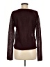 MNG Metallic Burgundy Pullover Sweater Size M - photo 2