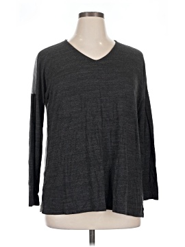 Ann Taylor LOFT 3/4 Sleeve T-Shirt (view 1)