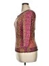 Mossimo Orange Ivory 3/4 Sleeve Top Size XL - photo 5