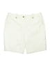 Lands' End Solid Ivory Khaki Shorts Size 12 (petite) - photo 1