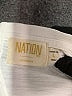 NATION LTD 100% Cotton White Short Sleeve Top Size L - photo 7