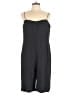 Club Monaco Solid Black Romper Size 14 - photo 1