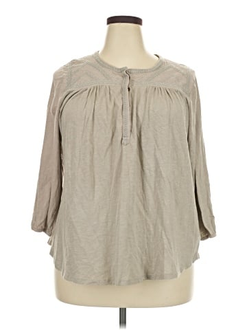 Lucky Brand 3/4 Sleeve Blouse (view 1)