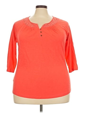 Eddie Bauer 3/4 Sleeve T-Shirt (view 1)