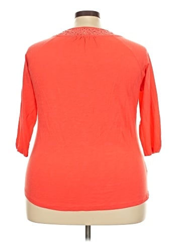 Eddie Bauer 3/4 Sleeve T-Shirt (view 2)