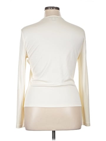 Ann Taylor Long Sleeve Silk Top (view 2)