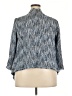 Roz & Ali 100% Polyester Blue Cardigan Size 2X - photo 2
