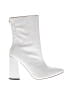 Fashion Nova White Ankle Boots Size 6 - photo 1