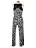 Vince Camuto Animal Print Black Jumpsuit Size 4 (petite) - photo 2