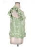 Solitaire Green Short Sleeve Blouse Size 1X - photo 4