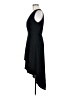 Unbranded Solid Black Cocktail Dress Size M - photo 5