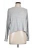 Serra Metallic Silver Pullover Sweater Size L - photo 1