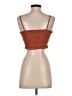 Urban Outfitters 100% Polyester Orange Sleeveless Top Size S - photo 2