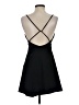 Zara Solid Black Cocktail Dress Size S - photo 2