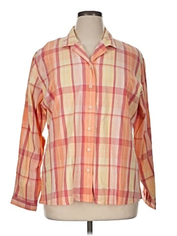 L.L.Bean Long Sleeve Button-Down Shirt (view 1)