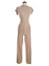 Selfie Leslie Solid Tan Jumpsuit Size 12 - photo 1