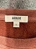AGOLDE Solid Burgundy Sweatshirt Size L - photo 7