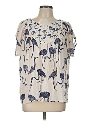Corey Lynn Calter Short Sleeve Blouse (view 1)