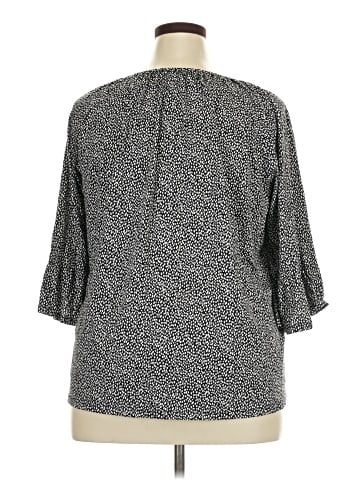 MICHAEL Michael Kors 3/4 Sleeve Blouse (view 2)