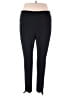 Lyssé Solid Black Active Pants Size 1X - photo 2