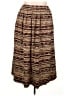 Amanda Smith 100% Polyester Print Brown Casual Skirt Size 20 - photo 1