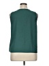 J.Crew Factory Store 100% Polyester Teal Sleeveless Blouse Size XL - photo 2