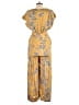 Free People Paisley Gold Jumpsuit Size S - photo 2