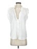 Dear John White Short Sleeve Blouse Size S - photo 1