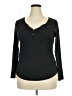 Eye Candy Black Long Sleeve Top Size 2X - photo 1