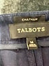 Talbots Solid Blue Active Pants Size 14 - photo 7
