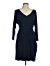 Laundry by Design Solid Blue Cocktail Dress Size 8 - photo 1