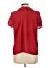 CeCe Red Short Sleeve Blouse Size M - photo 2