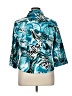 New Directions 100% Cotton Tropical Teal Blazer Size XL - photo 2