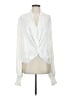 Caroline Constas Ivory Long Sleeve Blouse Size S - photo 1