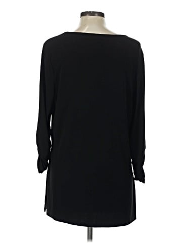 Susan Graver 3/4 Sleeve Blouse (view 2)