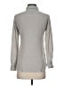 Equipment 100% Silk Gray Long Sleeve Silk Top Size S - photo 2