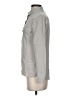 Equipment 100% Silk Gray Long Sleeve Silk Top Size S - photo 5