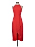 Alice + Olivia 100% Polyester Solid Red Cocktail Dress Size 2 - photo 1