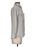 Equipment 100% Silk Gray Long Sleeve Silk Top Size S - photo 4