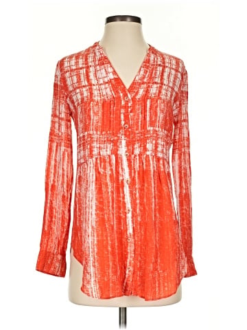 Maeve Long Sleeve Button-Down Shirt (view 1)